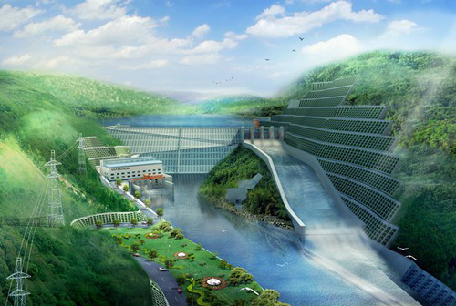 彬村山华侨农场老挝南塔河1号水电站项目